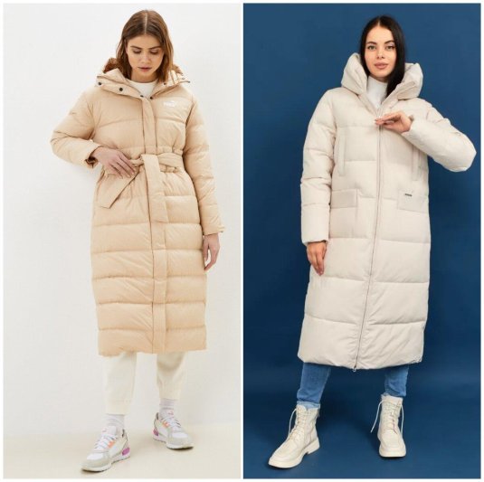 Пуховик 2024 зима тренд женский