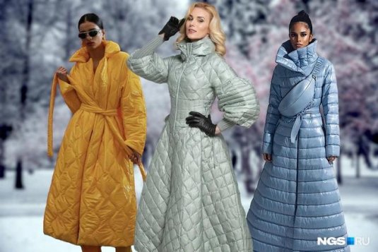 Модные пуховики