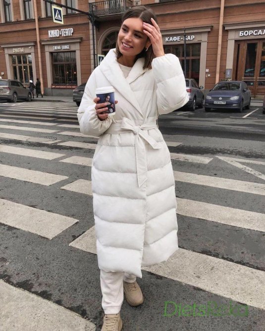 Модные пуховики женские зимние