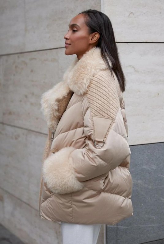 Модные пуховики 2024 2025 женские зимние