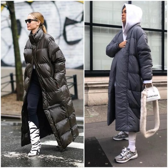 Тренды пуховиков -