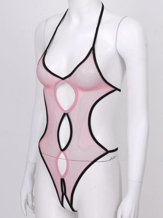 Боди из прозрачной сетки