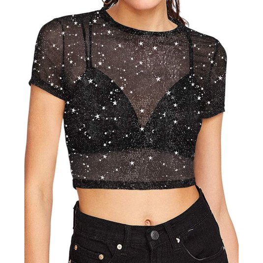 Прозрачные топы