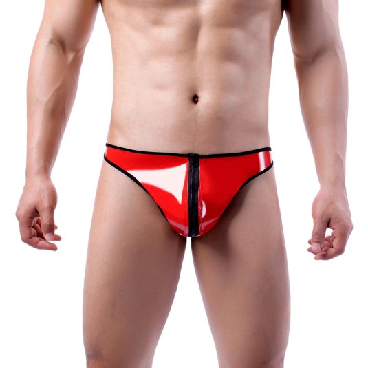 Глянцевые трусы мужские