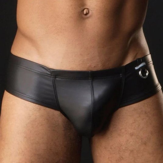 Мужские кожаные трусы