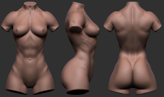 Эротические модели для zbrush