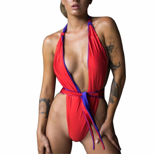 Купальник женские слитные