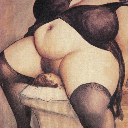 Эротические рисунки толстушек