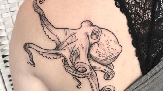 Тату осьминог