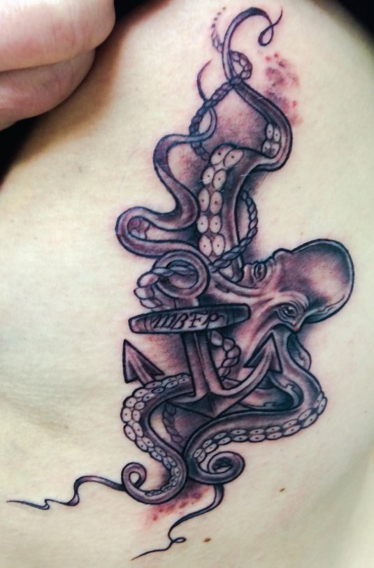 Тату кракен