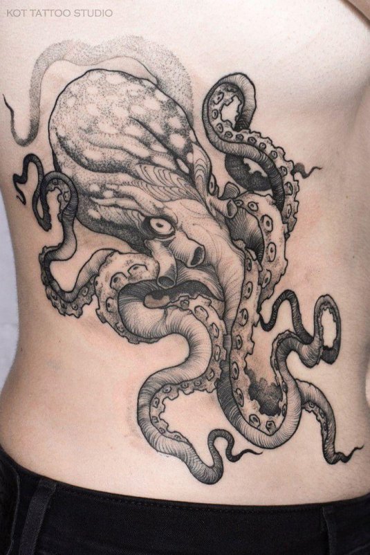 Татуировка кракен