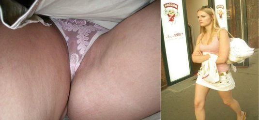 Под юбкой у полных женщин