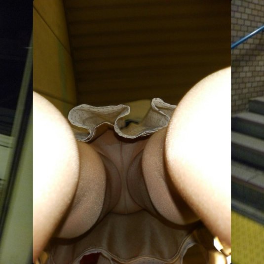 Подглядываем под юбки японкам