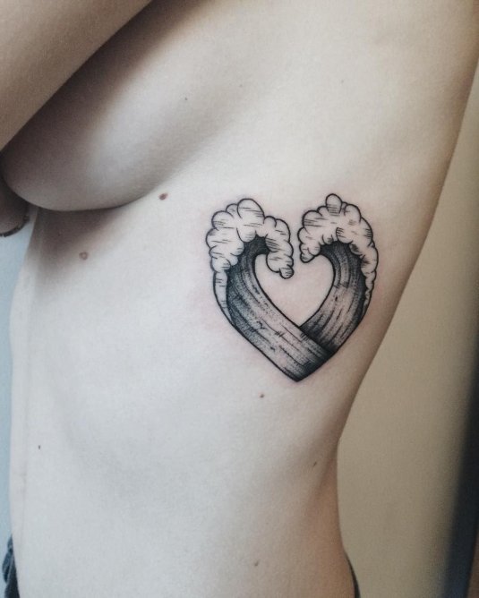 Сердце тату