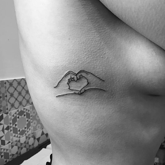 Сердце тату