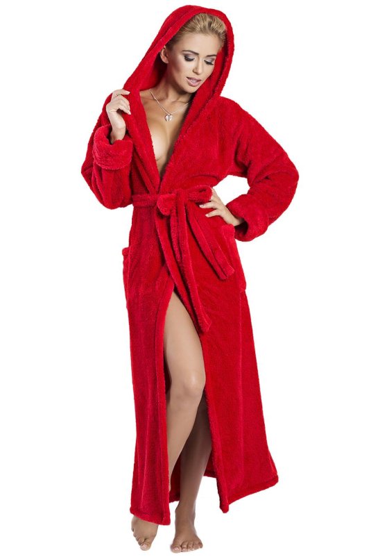 Халат красный