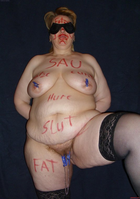 Унизительные надписи на теле