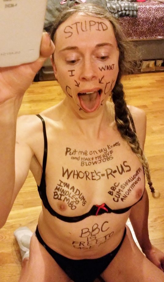 Унизительные надписи на лице