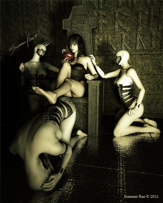 Готические эротические арты