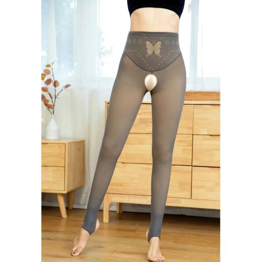 Колготки с открытой промежностью