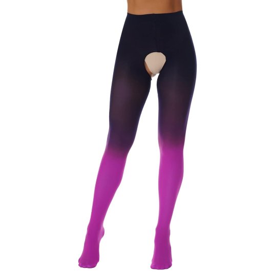 Колготки с открытой промежностью