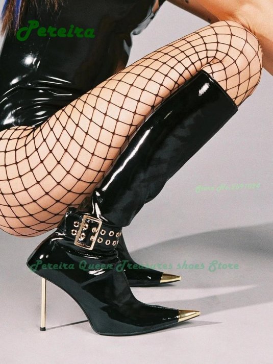 Лакированные сапоги