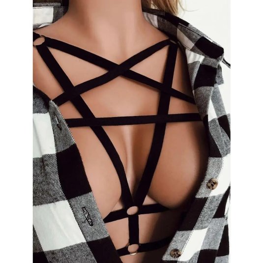 Бюстгальтер с портупеей