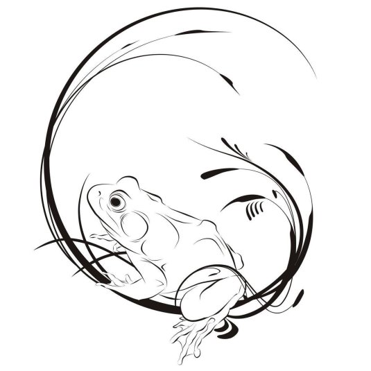 Тату лягушка эскизы