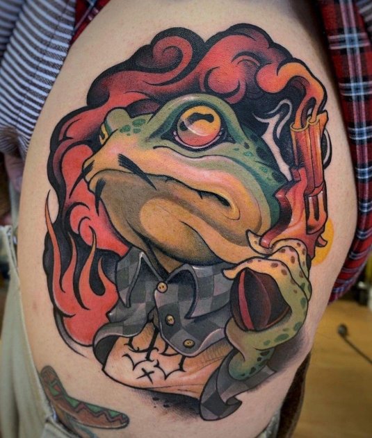 Жаба тату