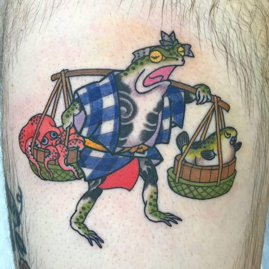 Традиционная японская татуировка