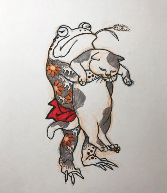 Традиционная японская татуировка