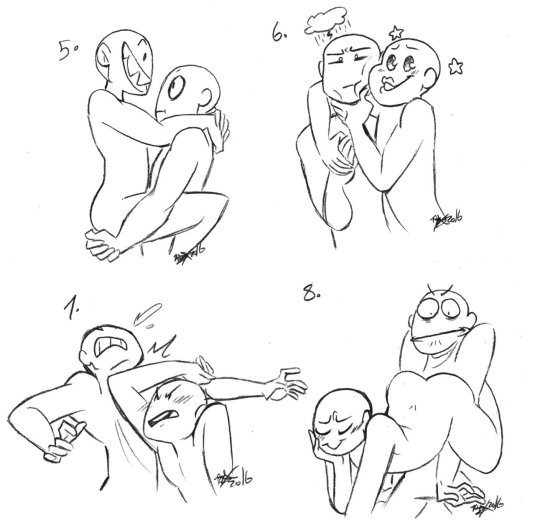 Прикольные позы для рисования