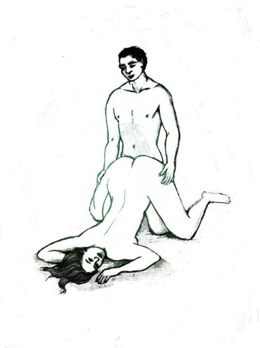 Эротические позы рисунки