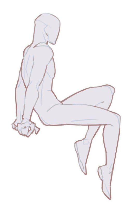 Поза человека для рисования