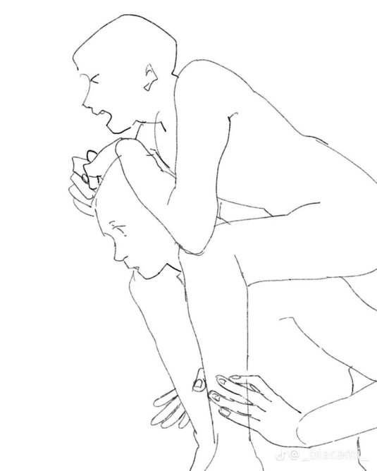 Позы для рисования парочек