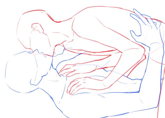 Референс позы пары