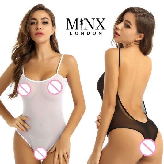 Прозрачные боди стринги