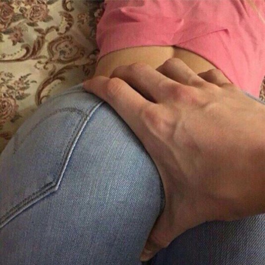 Жопа в джинсах
