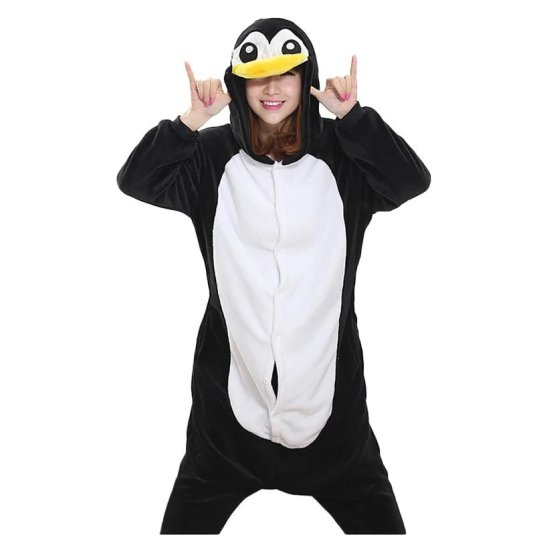 Кигуруми пингвин взрослый
