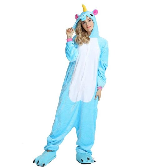 Кигуруми голубого единорога