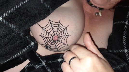 Паутина тату