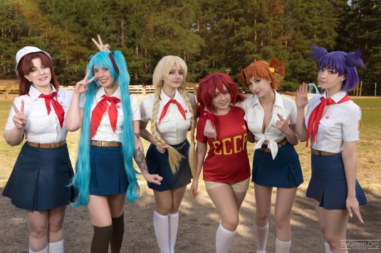 Бесконечное лето лена косплей