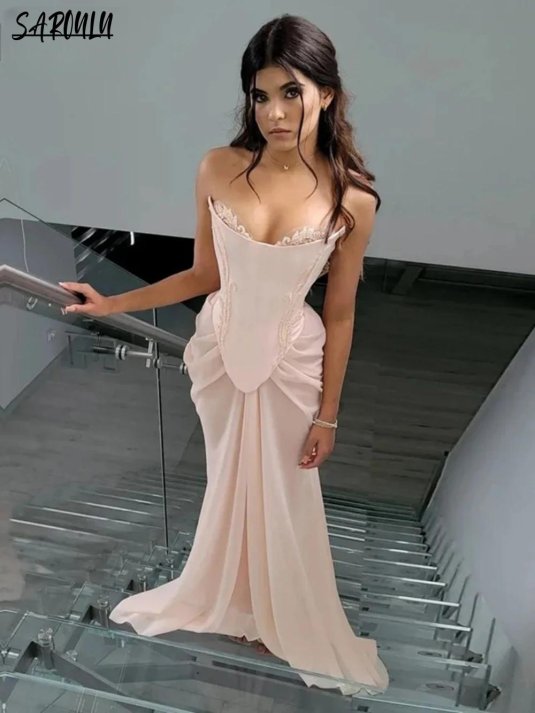 Вечернее платье стильное