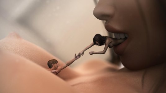 Голые девушки великанши