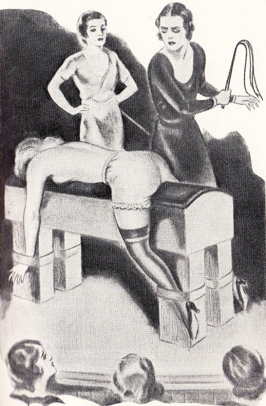 Ретро порка иллюстрации