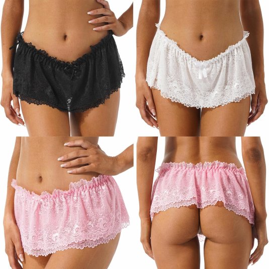 Женские трусы с рюшечками