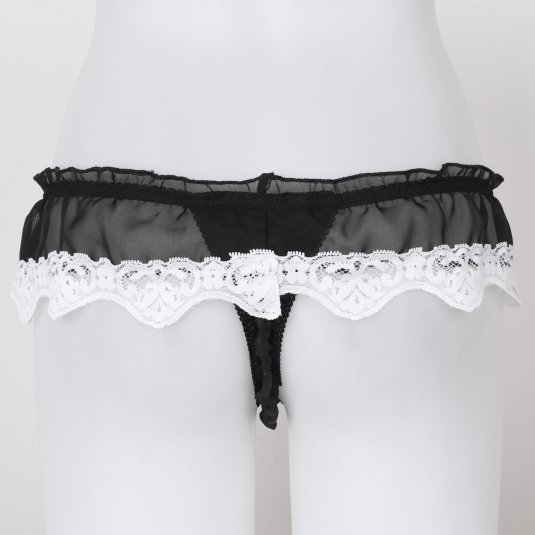 Трусы мужские кружевные сисси