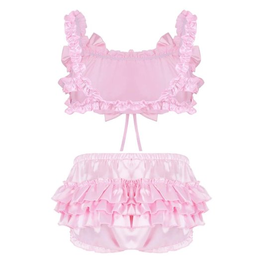 Нижнее белье с рюшами