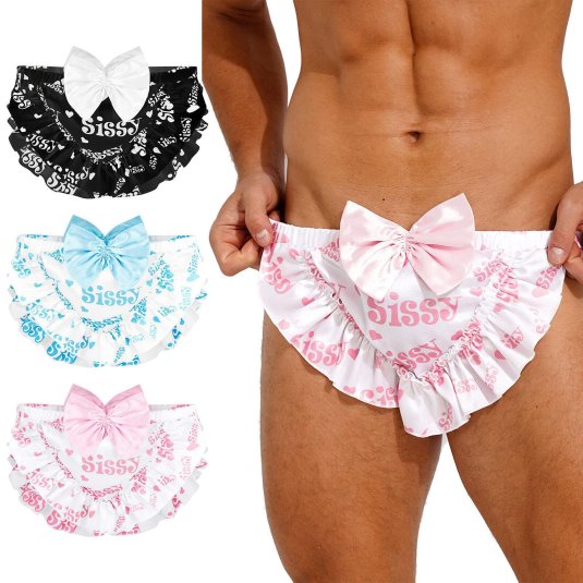 Мужские трусы с бантиком