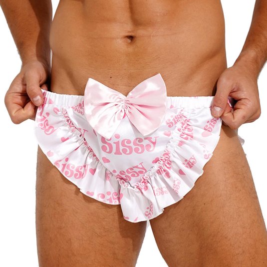 Мужские трусы с бантиком
